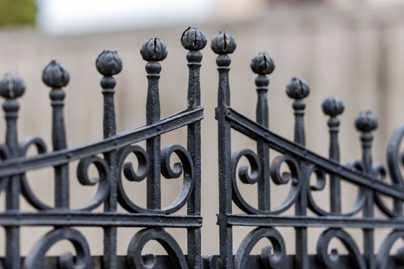 Wrought Iron Fence Repair detail