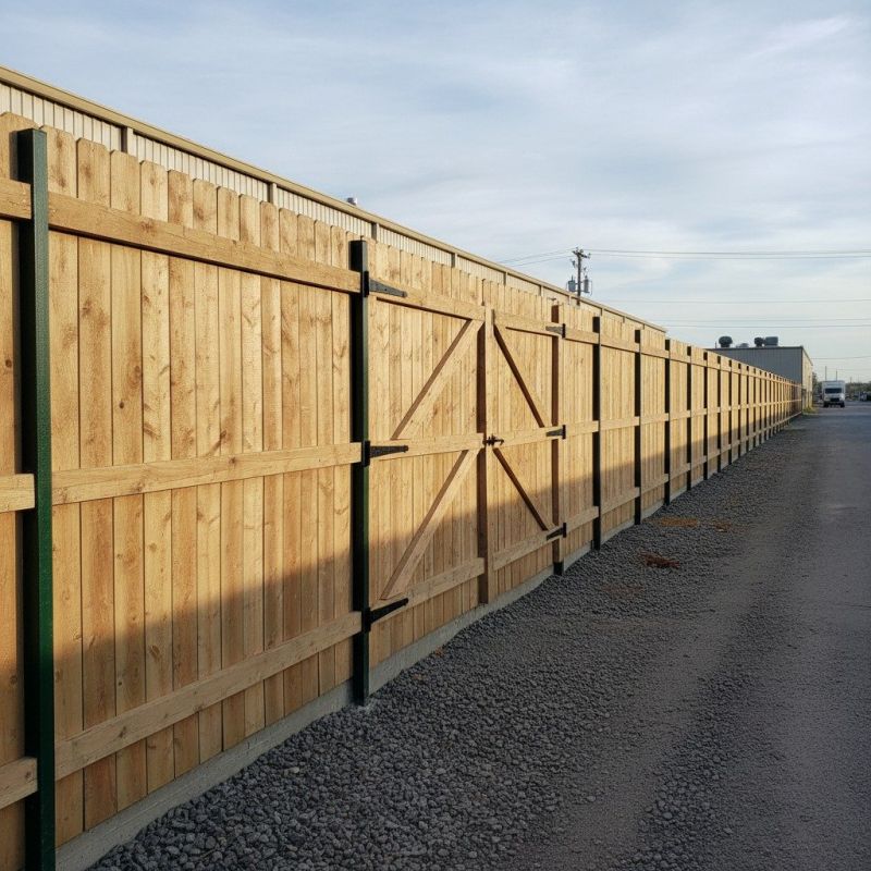 Wood Fence Installation